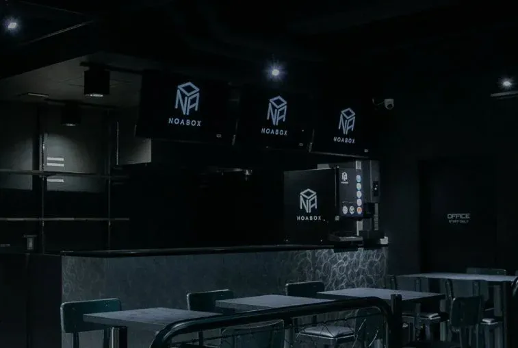 NOABOXのカフェコーナー