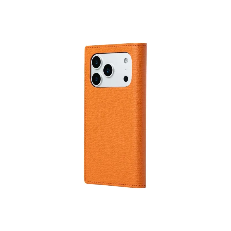 CRUMBS Leather Flip Case Orange
