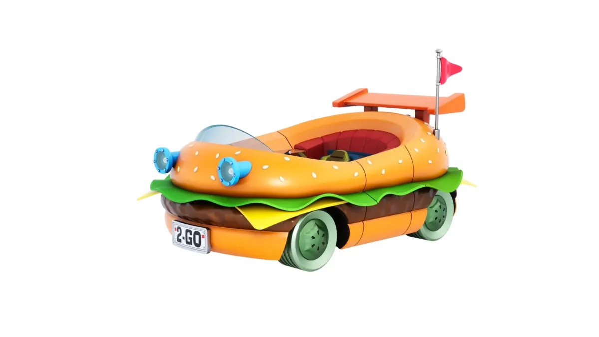 ハンバーガー型のカート「パティワゴン」