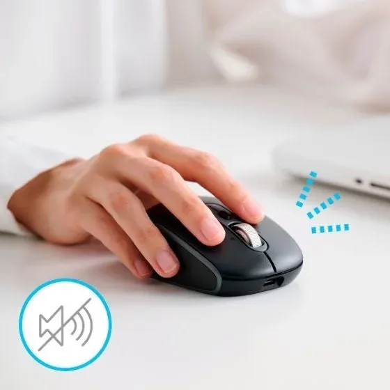 静音設計でマウス操作