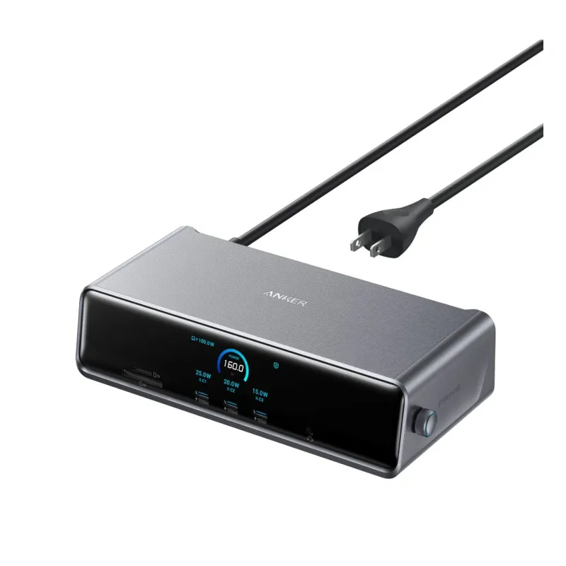 Anker Prime ドッキングステーション（14-in-1, Triple Display, DisplayLink）