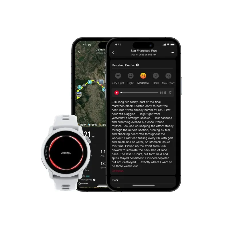 COROS PACE 4での記録