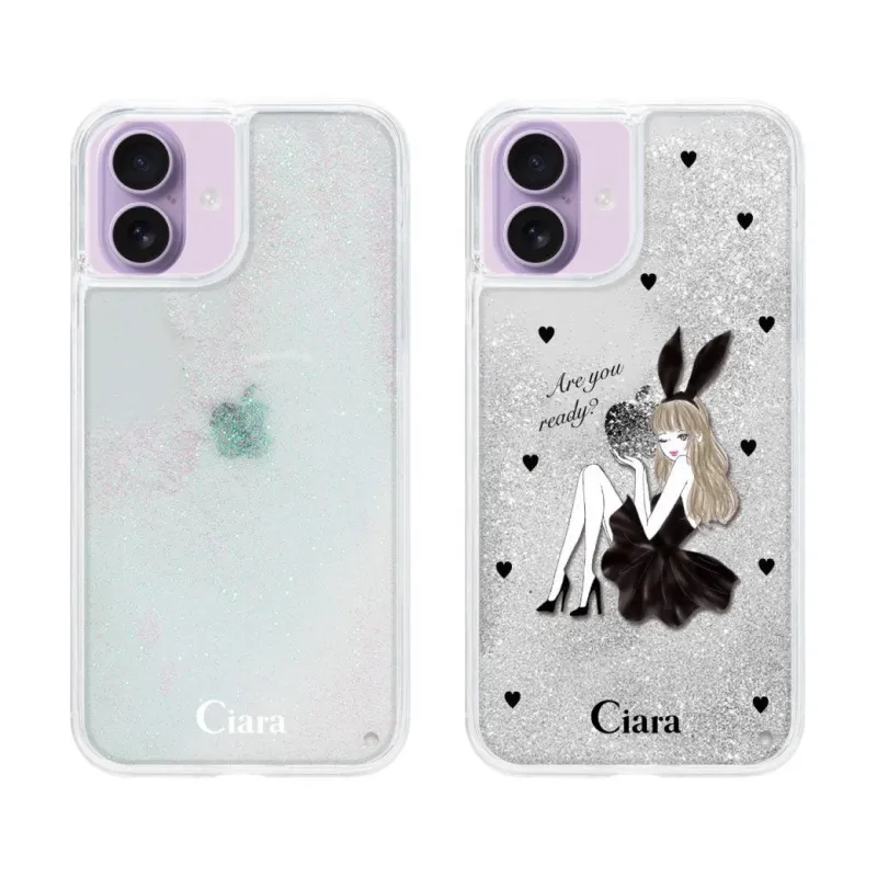 Ciara グリッターオイルクリアケース