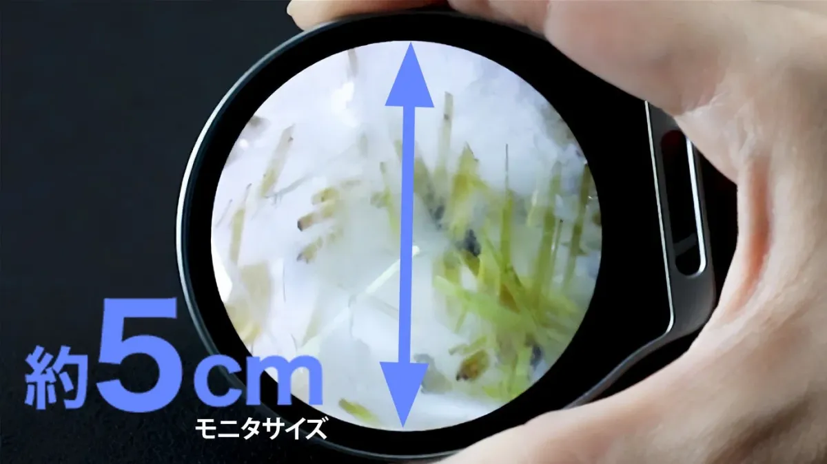 2.1インチLCDモニター