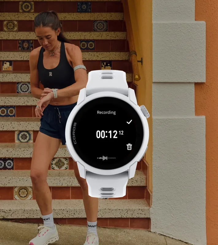 COROS PACE 4のボイスピン機能