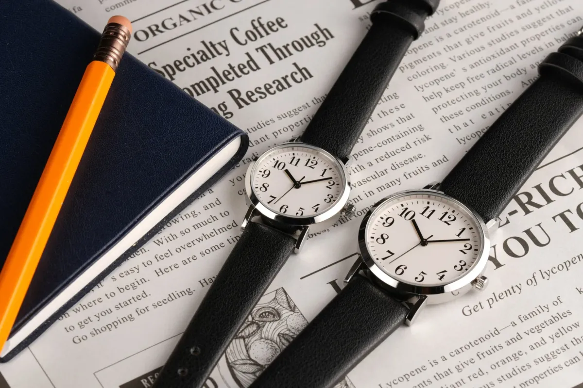 シルバーケース×ブラック