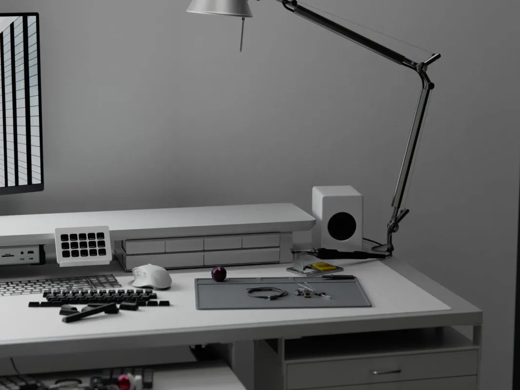 ミニマルなワークスペースでの使用例