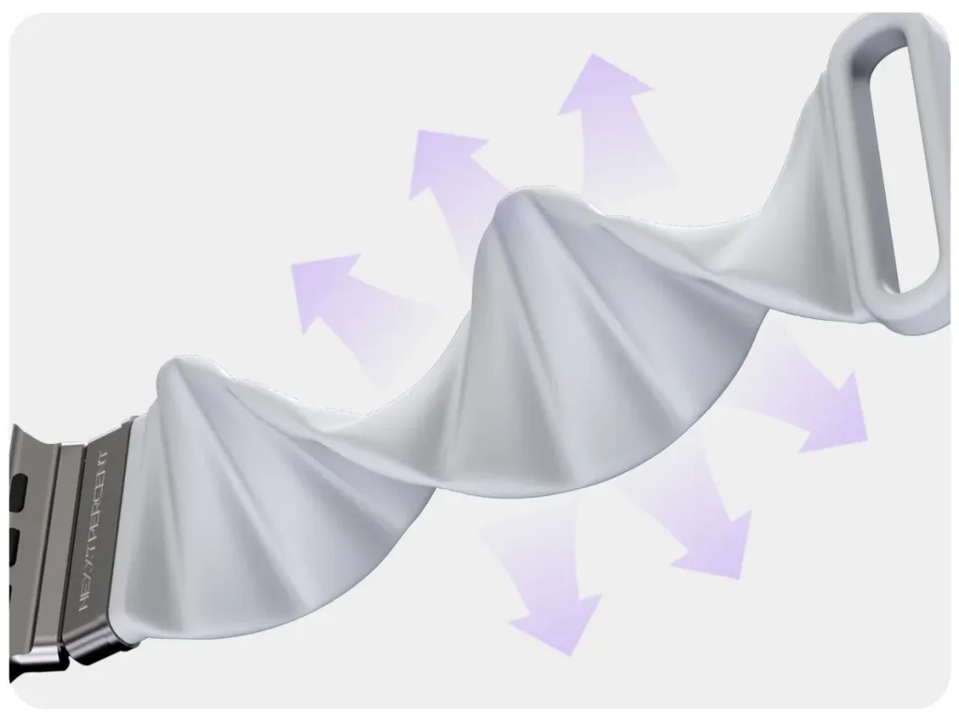 NEXXT PERCENT Proの柔軟な素材