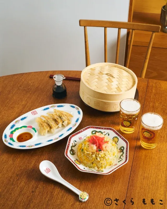 中華料理の食卓