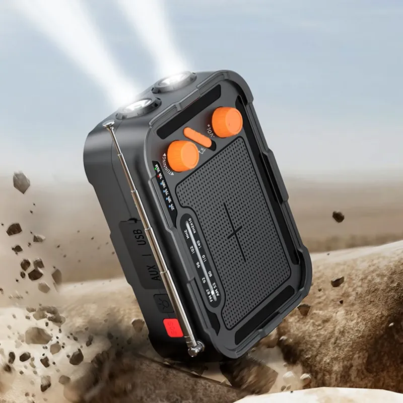 多機能ラジオのSOSモード