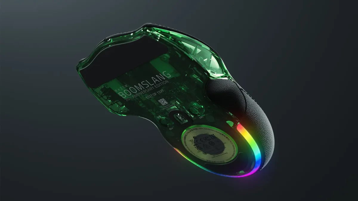 Razer Boomslang 20周年記念エディション 限定版シリアルナンバー入り