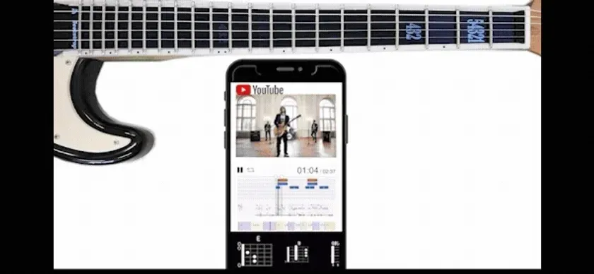 YOUTUBE演奏をナビゲート