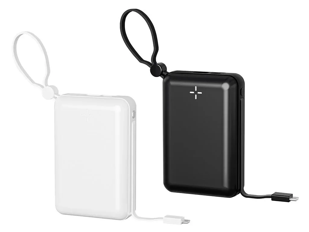 ストラップ付きモバイルバッテリー