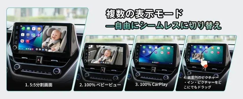 OTTOCAST Cabin Care 表示モード