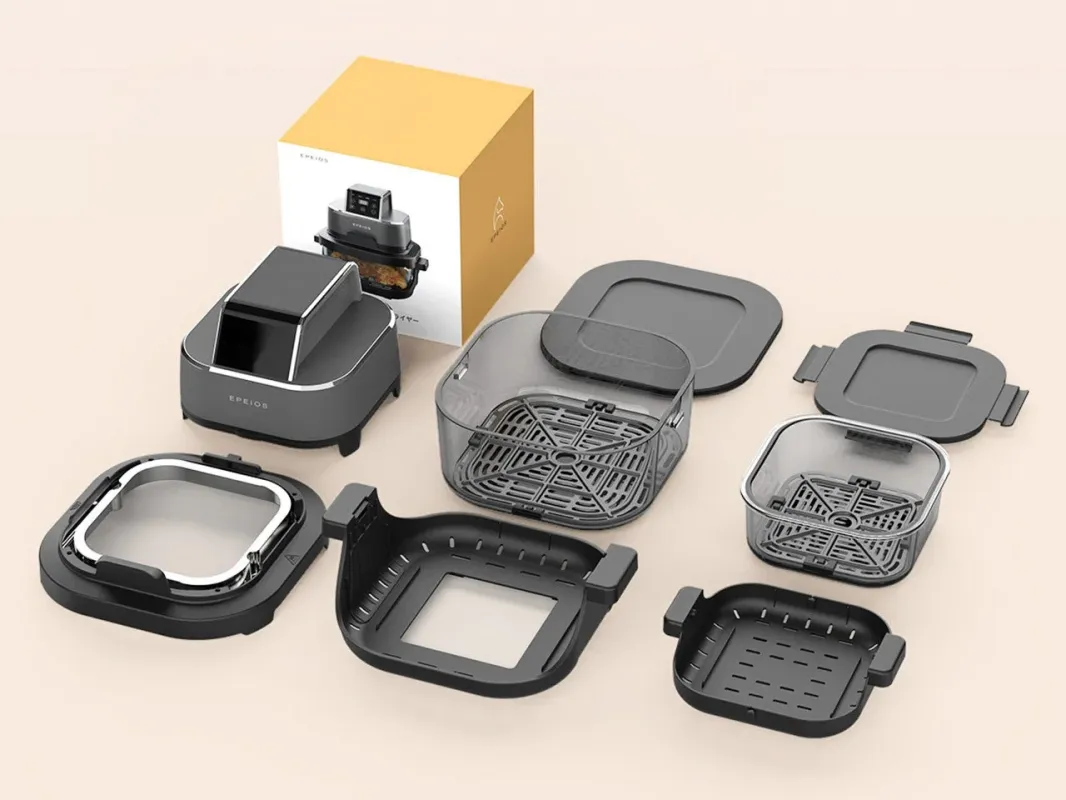 EPEIOS ガラスボウルエアフライヤーの付属品