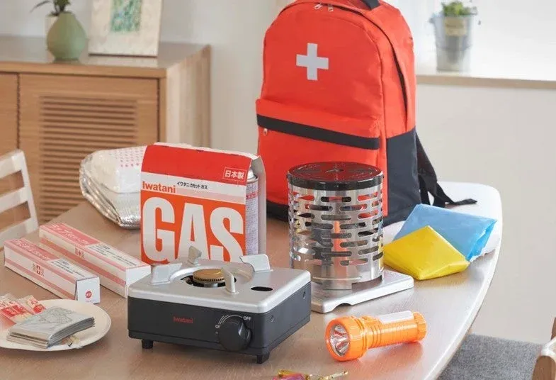 防災備蓄としても保管しやすい小型サイズ