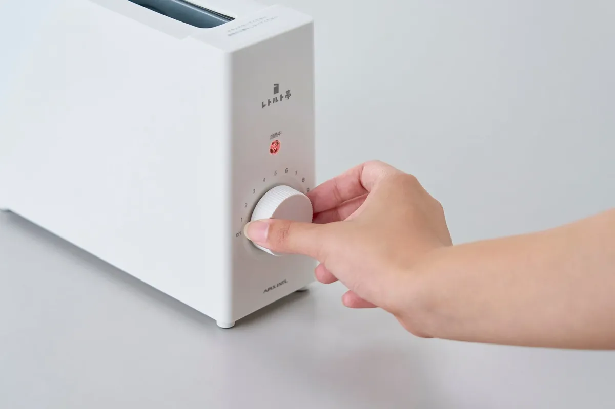 調理ダイヤルを回す