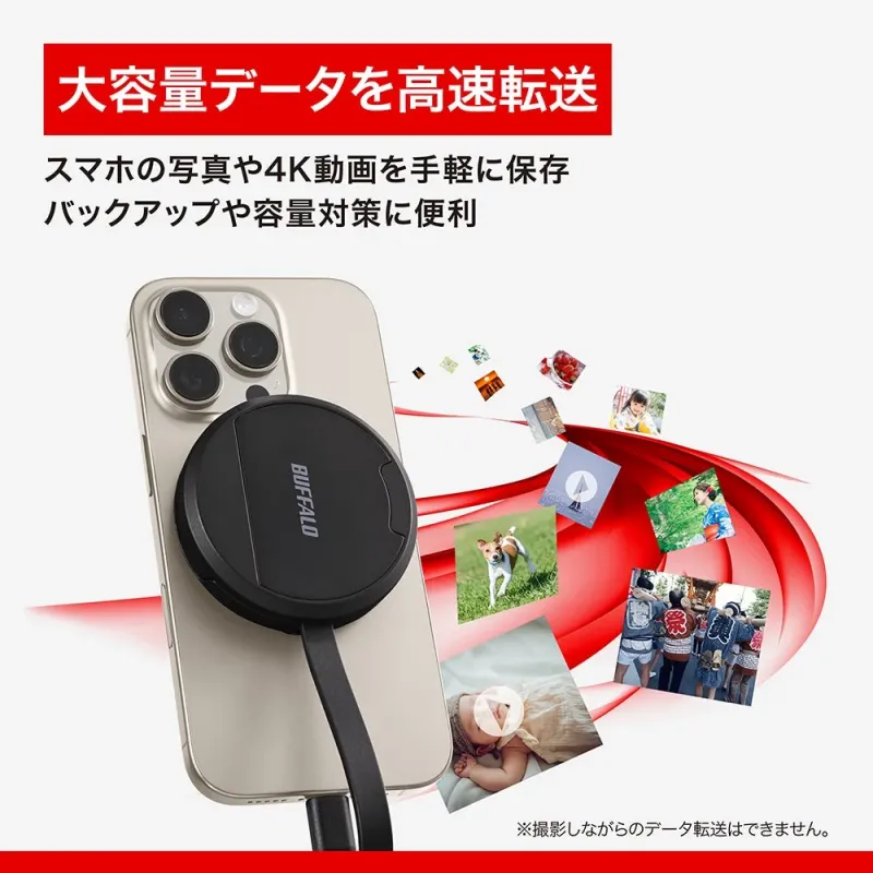 大容量データを高速転送