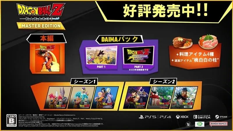 DRAGON BALL Z KAKAROT MASTER EDITION