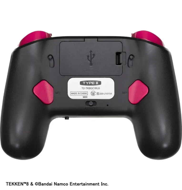 ゲーミングコントローラーの背面