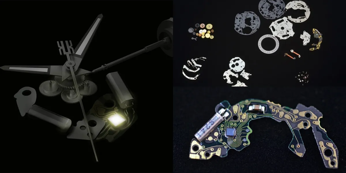 衝撃感知・補正機能を搭載したムーブメント