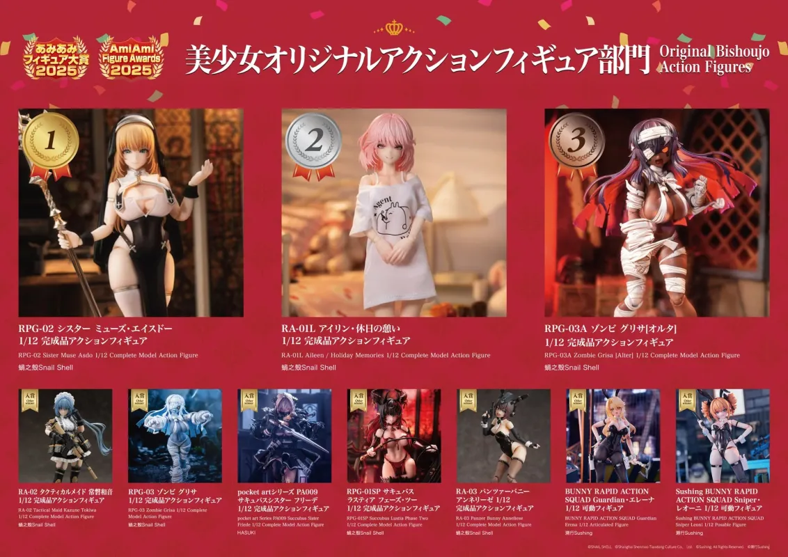 美少女オリジナルアクションフィギュア部門