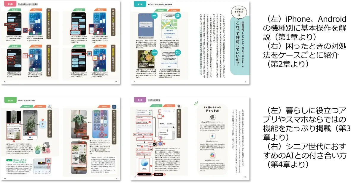 iPhoneとAndroidの基本操作、困った時の対処法