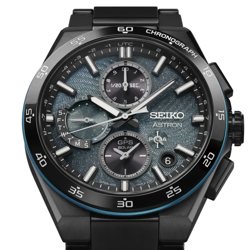 スパイラルパターンの型打ち模様