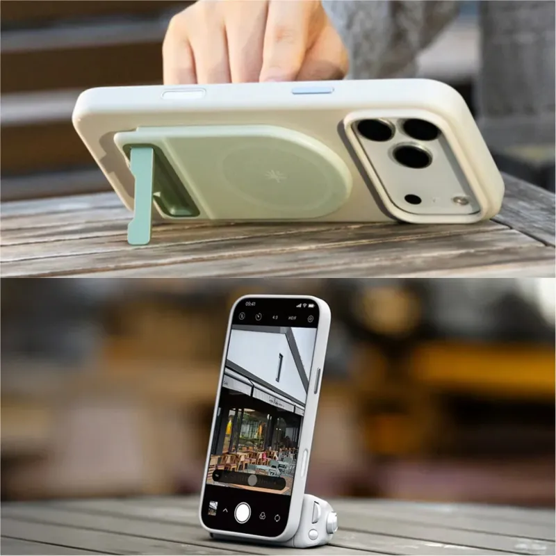 スマホスタンド機能