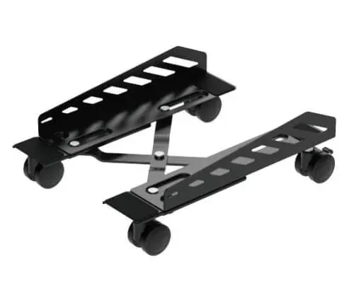 黒いPCスタンド