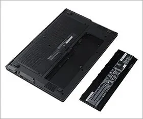 着脱式ツールフリーバッテリー