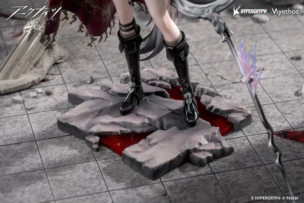 アークナイツ 荒蕪ラップランド フィギュア 足元のディテール