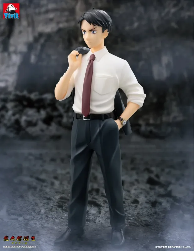 映画「鬼太郎誕生 ゲゲゲの謎」Vivitフィギュア 水木 全身別アングル