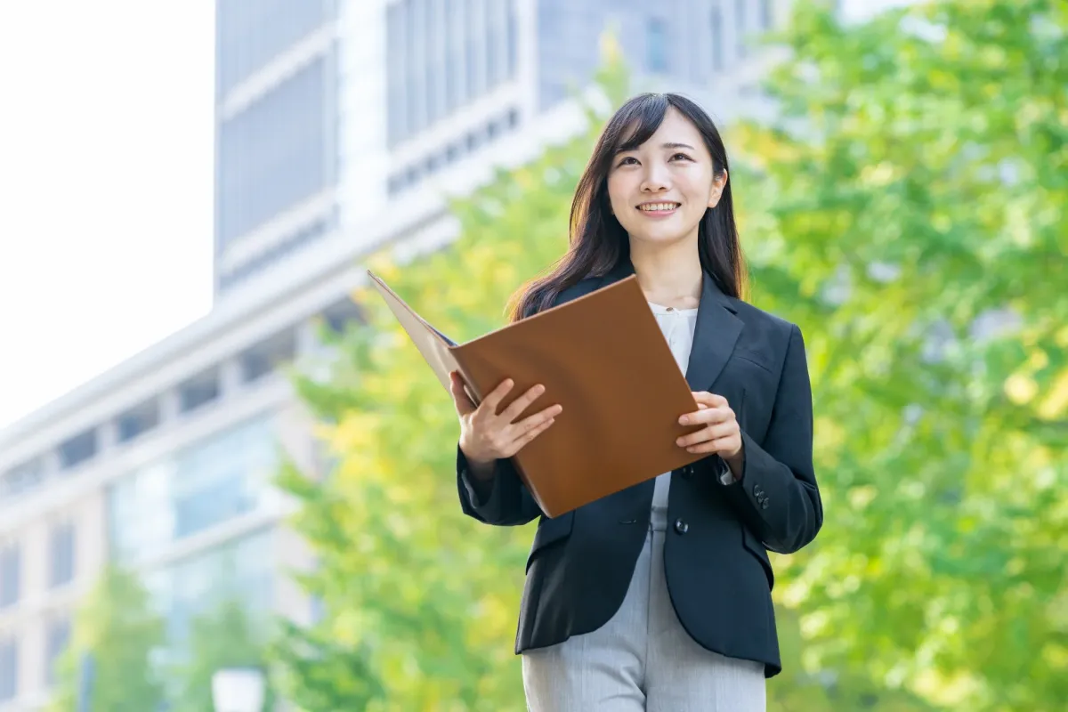 ビジネスウーマンのポートレート