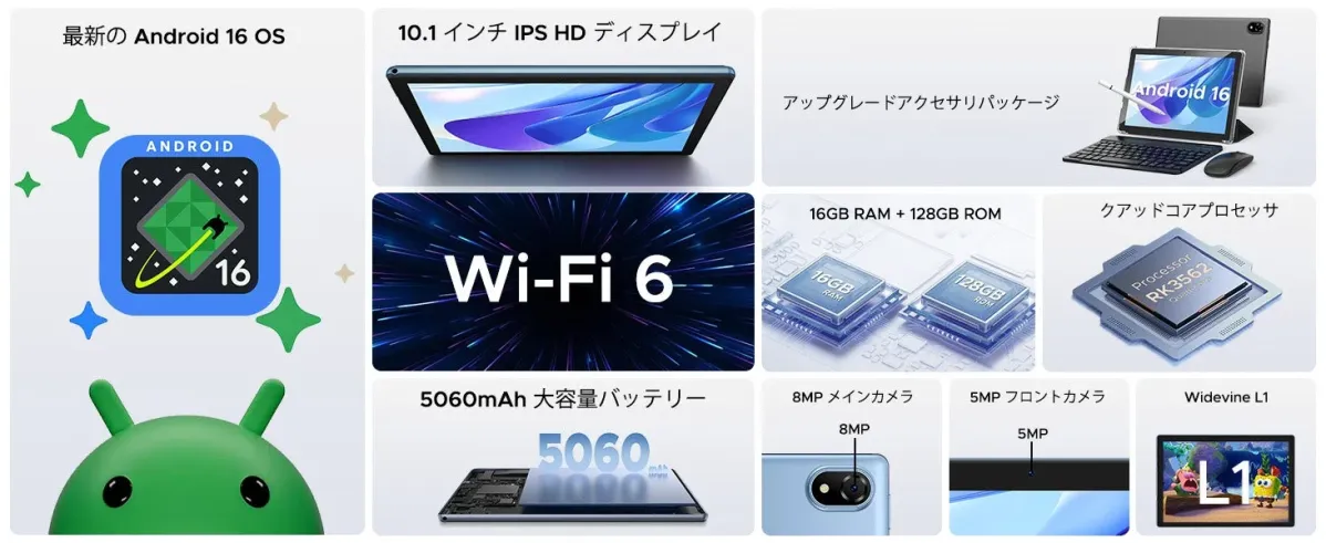 DOOGEE U10セット版 スペック概要