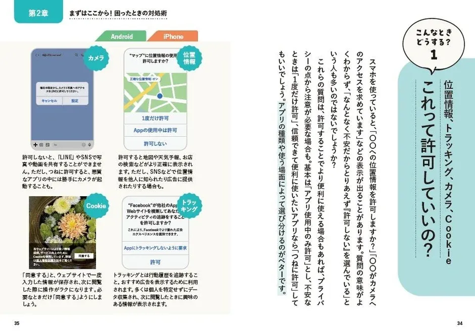 スマートフォンにおけるプライバシー設定の解説