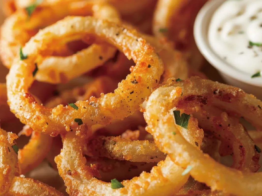 オニオンリングの調理例