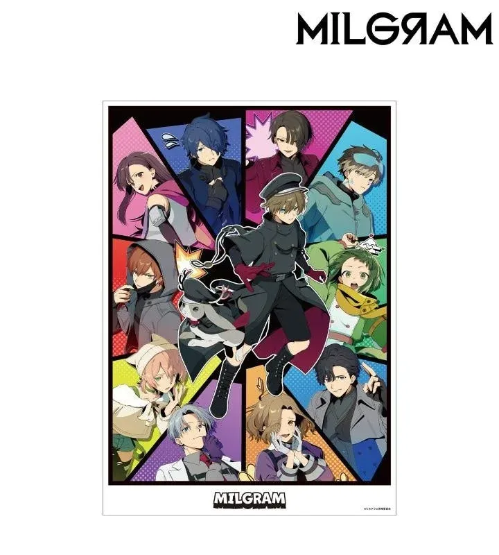 描き下ろし 集合 アメコミ風ver. A3マット加工ポスター