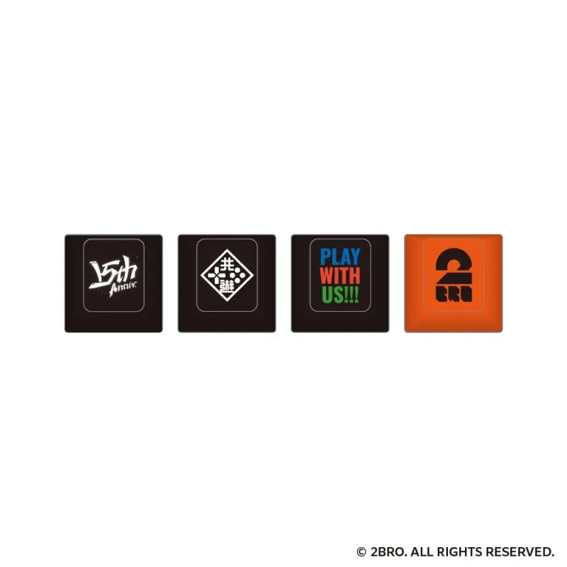 2BRO. 15th POP UP STORE キーボードキャップ4個セット