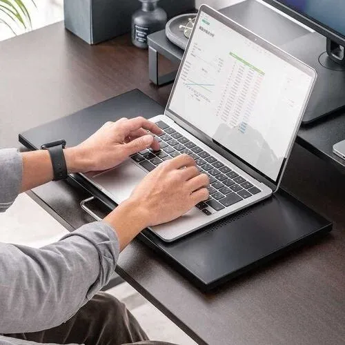 机上を広げるスライダー