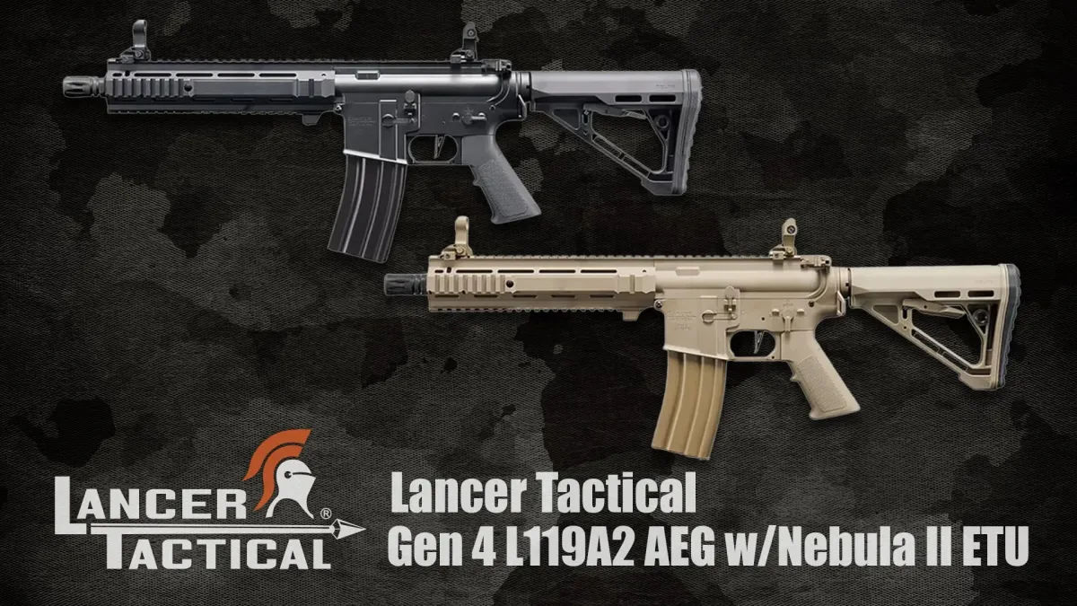 LANCER TACTICAL Gen 4 L119A2 AEG w/Nebula II ETU