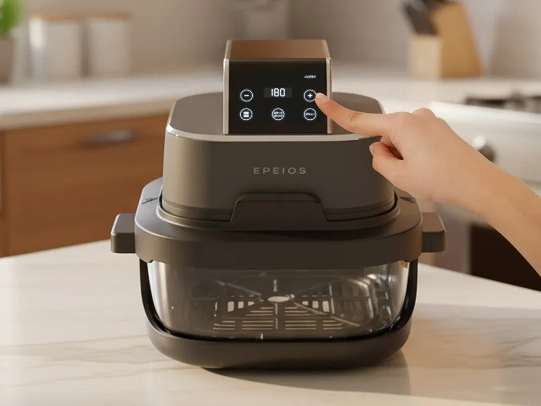 調理モードの操作パネル