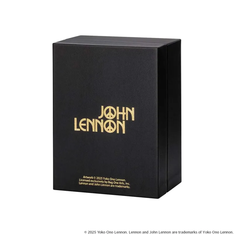 ジョン・レノンのロゴ入り特製ボックス
