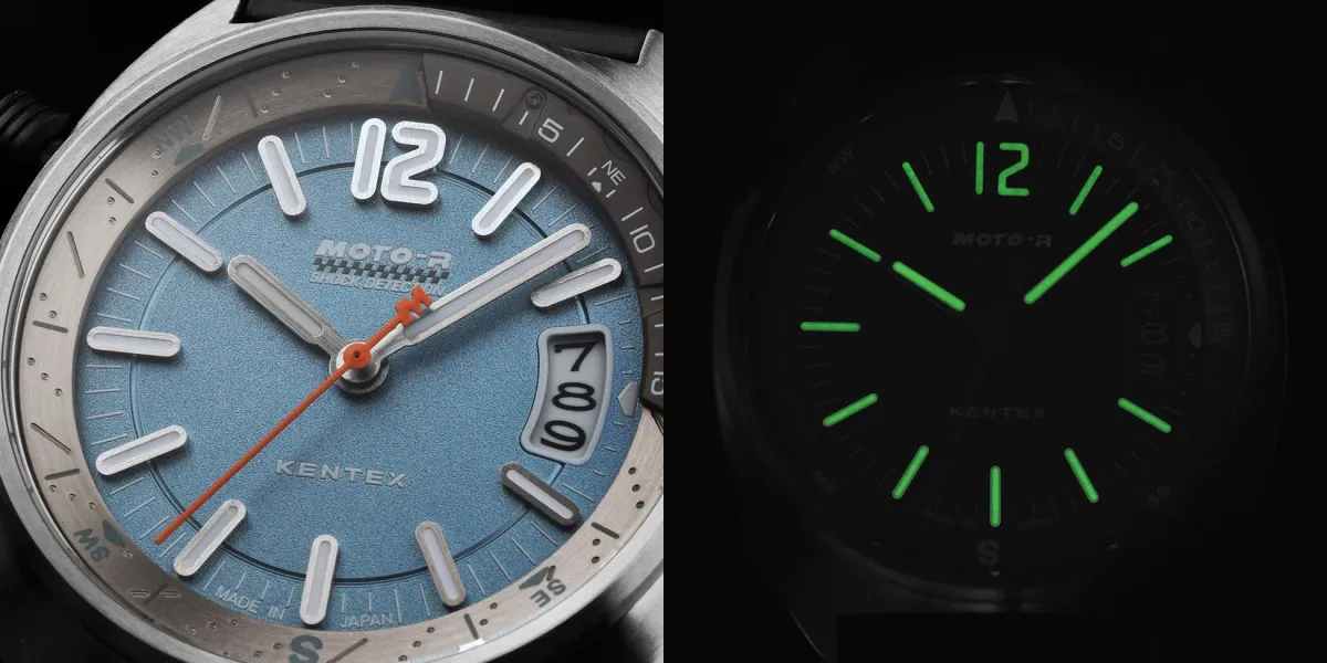 視認性にこだわったダイヤルレイアウト