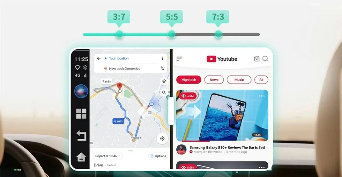 OttoAibox E2の2画面分割