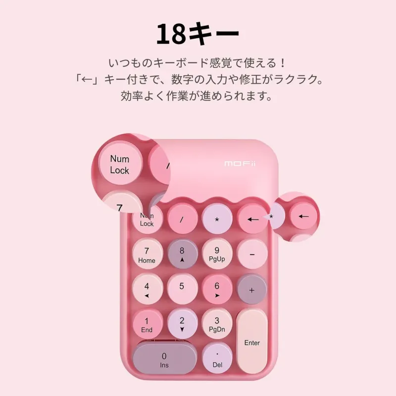 18キーテンキー