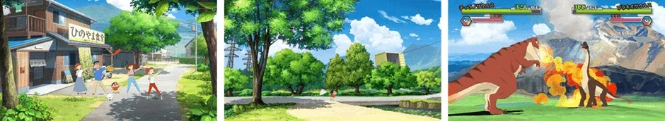 『クレヨンしんちゃん オラと博士の夏休み ~おわらない七日間の旅~』ゲーム画面