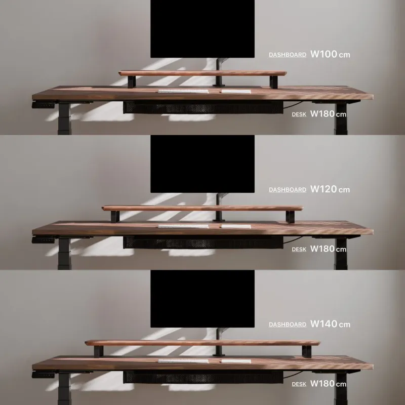 PREDUCTS DASHBOARDのサイズ比較