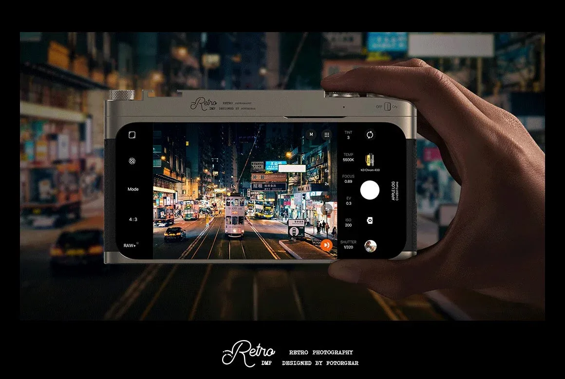 Fotorgear Retro DMF製品全体像