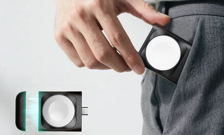 ポケットに収まるワイヤレス充電器